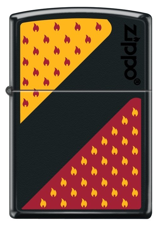 Zippo Yellow And Red Design 218-069462