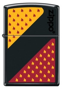 Zippo Yellow And Red Design 218-069462
