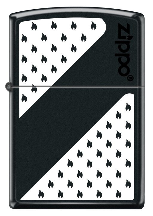 Zippo Black And White Design 218-069482