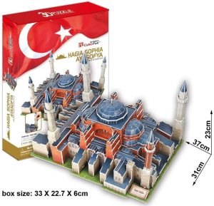 Cubic Fun 3D 225 Parça Puzzle Ayasofya