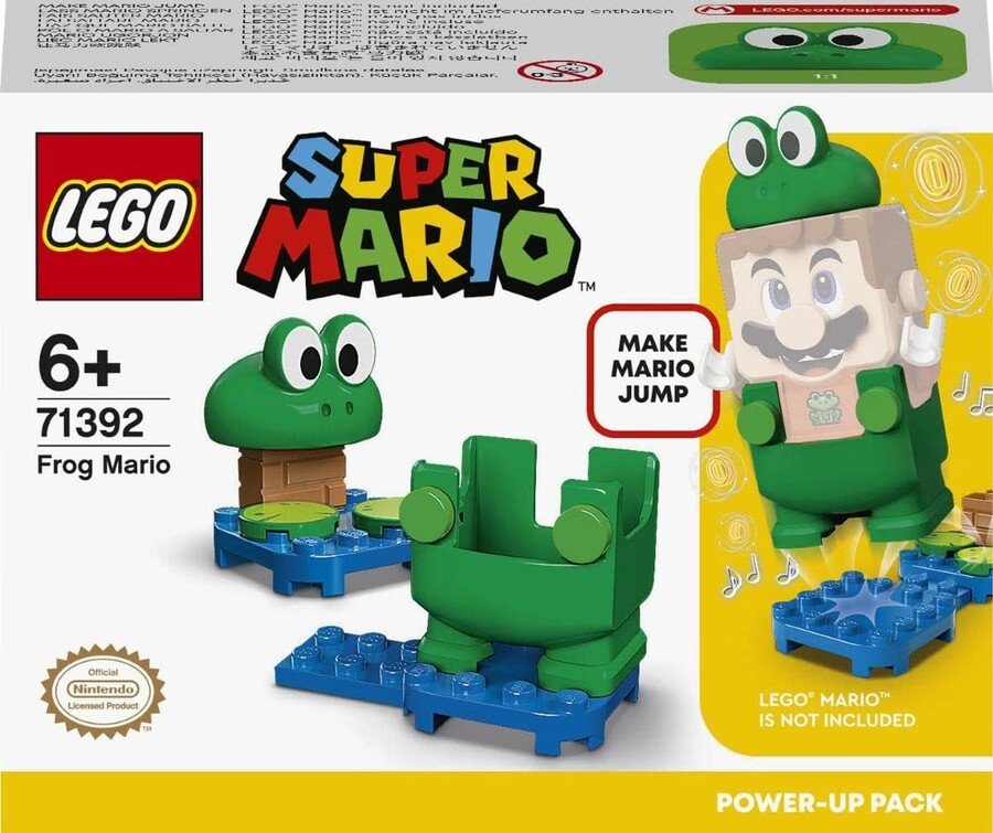 Lego Super Mario Kurbağalı Mario Kostümü 71392 Yapım Seti