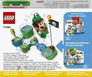 Lego Super Mario Kurbağalı Mario Kostümü 71392 Yapım Seti