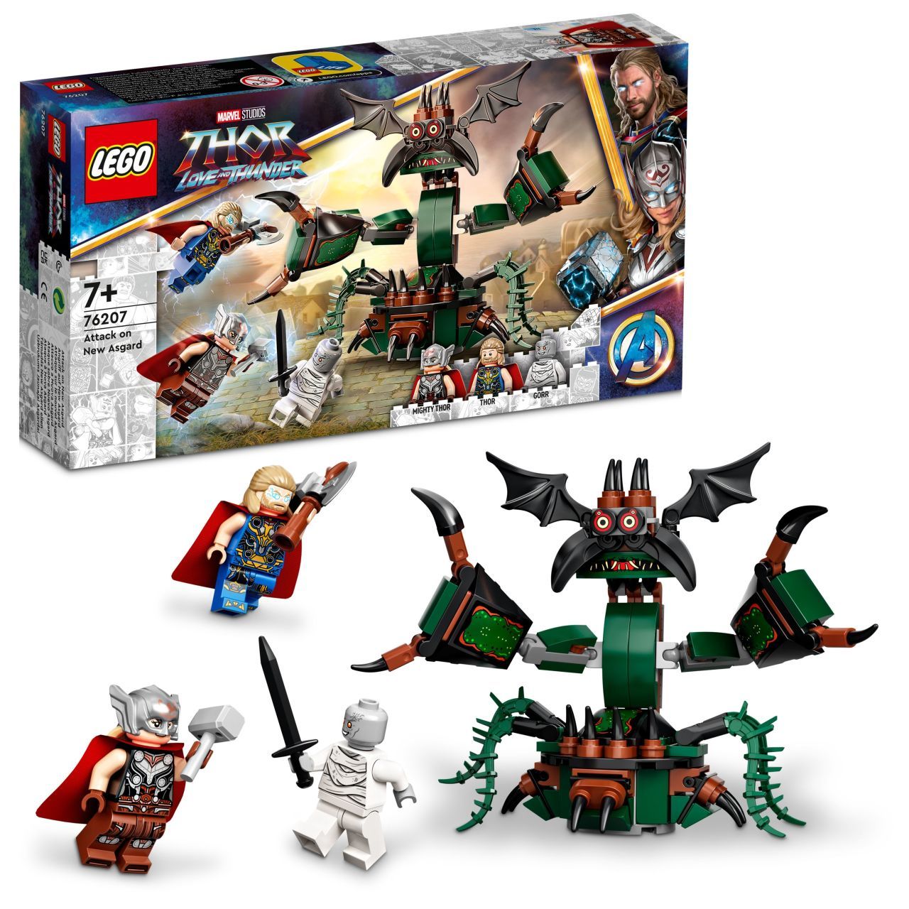 Lego Marvel Yeni Asgard’a Saldırı 76207 (159 Parça)