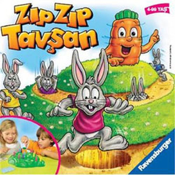 Ravensburger 221462 Zip Zip Tavsan