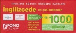 İngilizcede İlk 1000 Sözcük Kartları - Kolektif