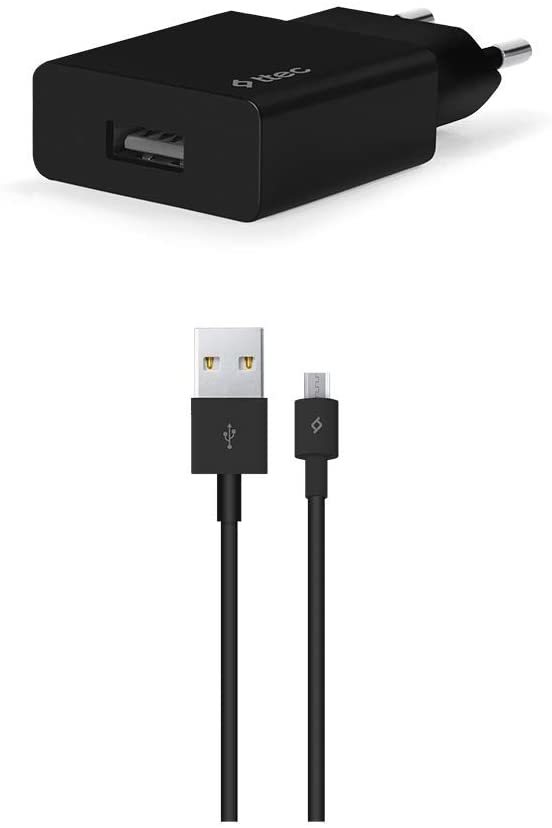 Ttec SmartCharger Seyahat Şarj Aleti 2.1A + Micro USB Kablo Siyah 2SCS20MS