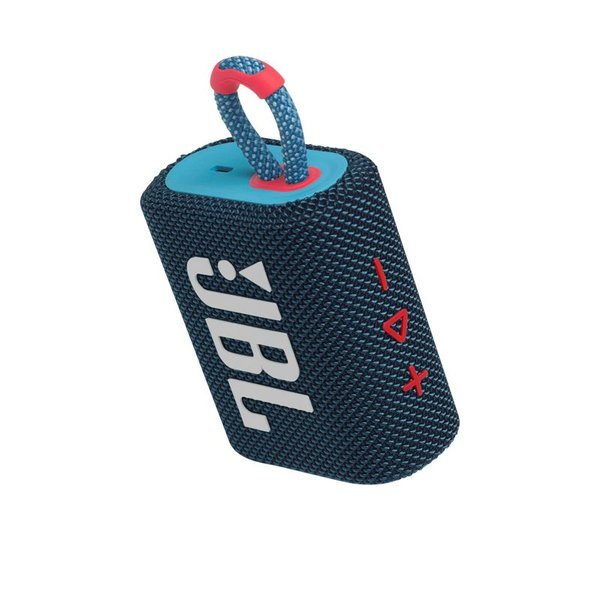 JBL Go 3 Bluetooth Hoparlör - Mavi/Pembe