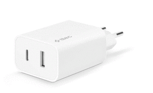 Ttec SmartCharger Duo USB-C+USB-A 2.4A Seyahat Şarj Aleti  Beyaz 2SCS25B