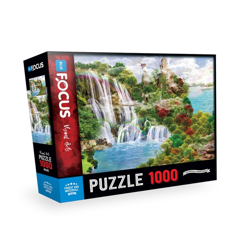 Puzzle Forest And Waterfall (Orman Ve Şelale) 1000 Parça BF288