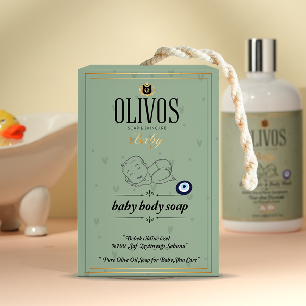 Olivos Baby Body Bebek Bakım Zeytinyağı Sabunu 100 GR