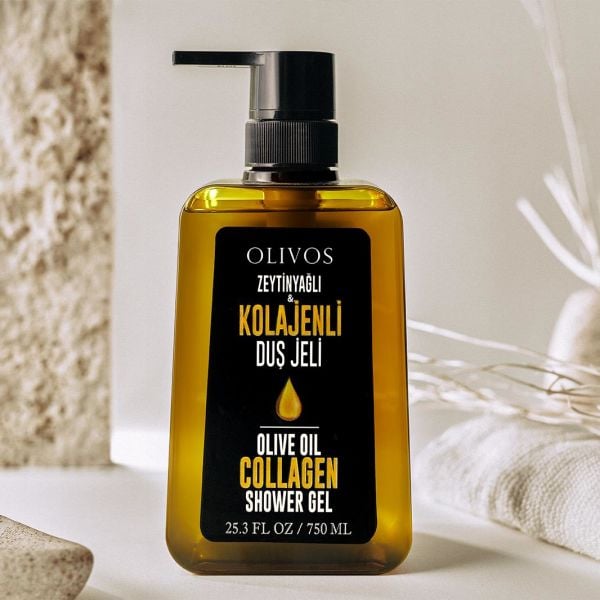Olivos Zeytinyağlı Kolajenli Duş Jeli 750 ML