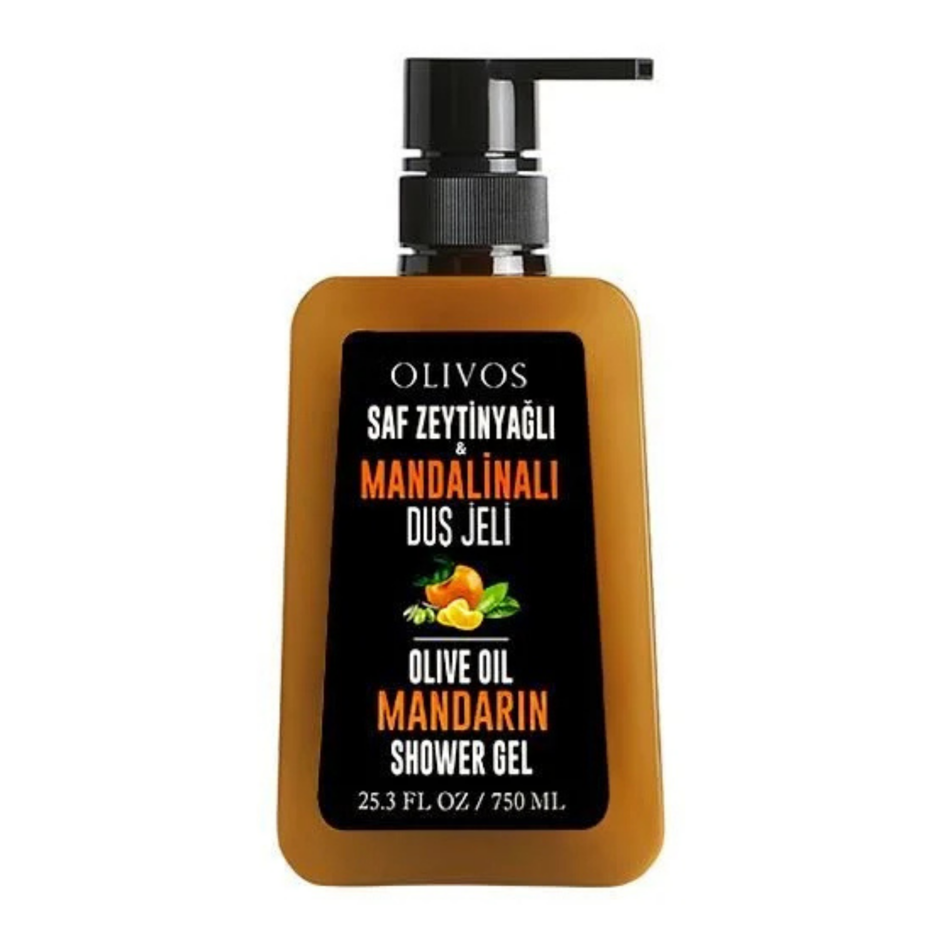 Olivos Zeytinyağlı Mandalinalı  Duş Jeli 750 ML