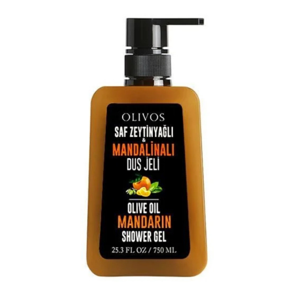 Olivos Zeytinyağlı Mandalinalı  Duş Jeli 750 ML