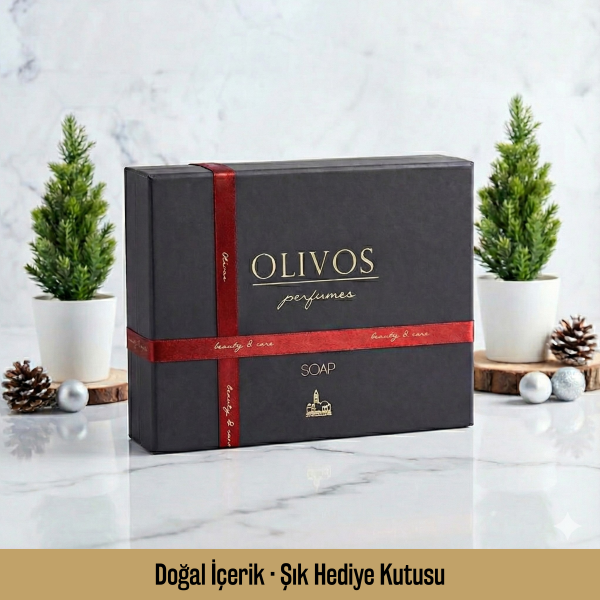Olivos Parfüm Serisi Saint Tropez Büyüsü Hediye Seti: 2 x 250 gr Katı Sabun + 2 x 100 gr Granül Sabun