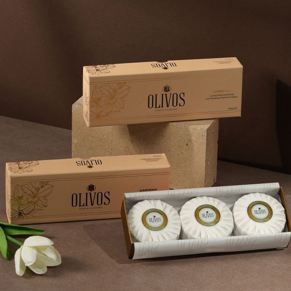 Olivos Lüks Gardenya Kokulu Zeytinyağı Sabunu 3x100 GR