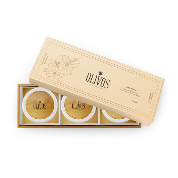 Olivos Lüks Gardenya Kokulu Zeytinyağı Sabunu 3x100 GR