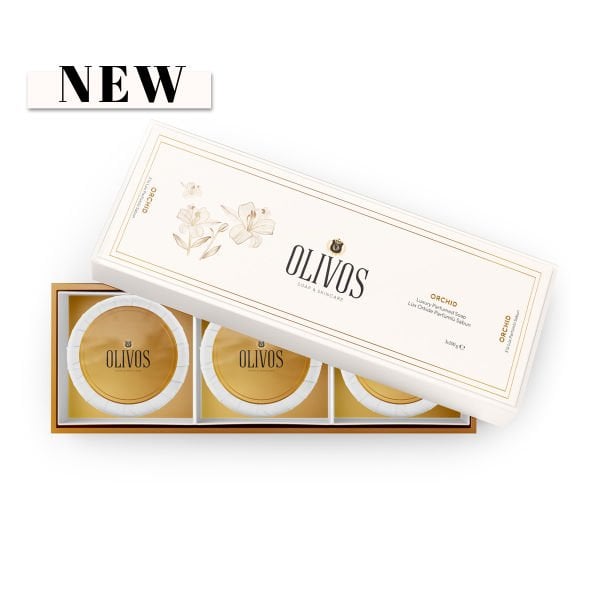 Olivos Lüks Orkide Kokulu Zeytinyağı Sabunu 3x100 GR