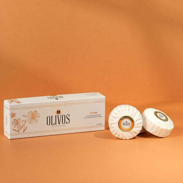 Olivos Lüks Orkide Kokulu Zeytinyağı Sabunu 3x100 GR