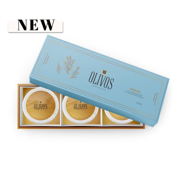 Olivos Lüks Seri Lavanta Kokulu Zeytinyağı Sabunu 3x100 GR