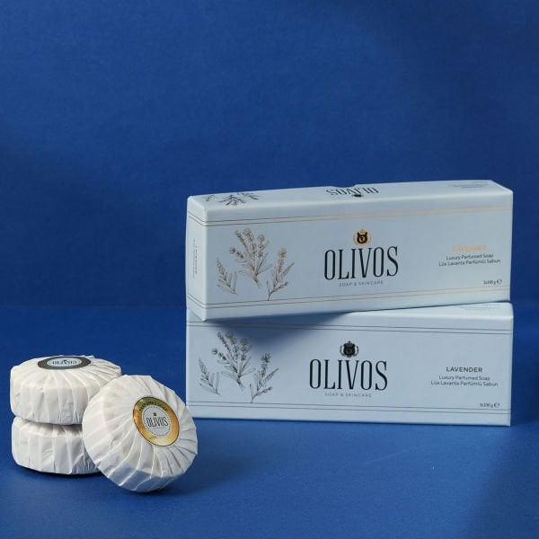 Olivos Lüks Seri Lavanta Kokulu Zeytinyağı Sabunu 3x100 GR