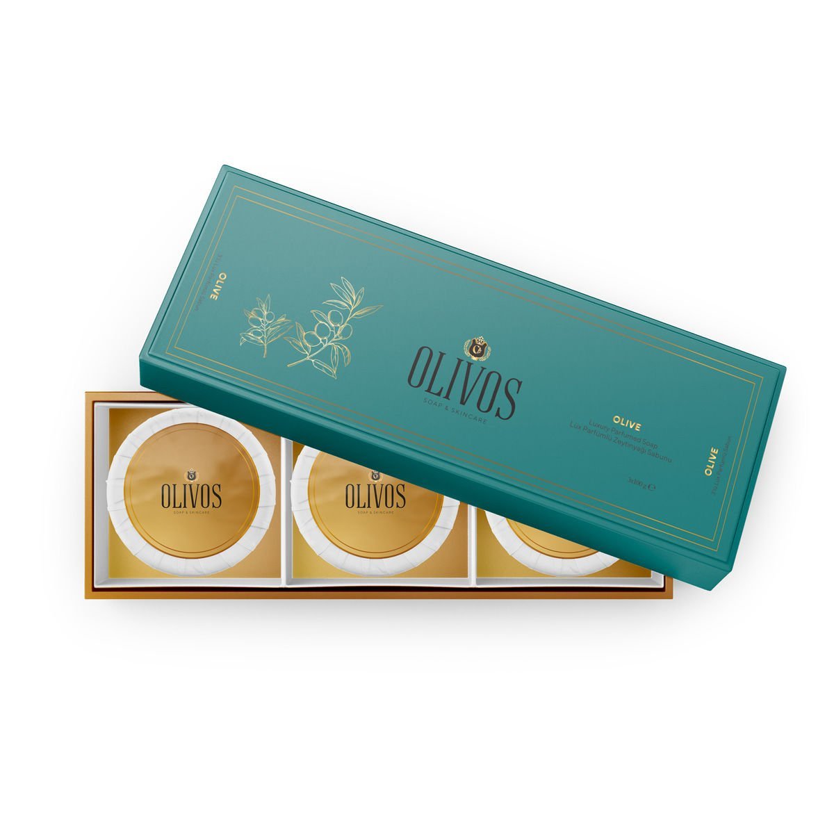 Olivos Lüks Zeytinyağı Sabunu 3x100 GR