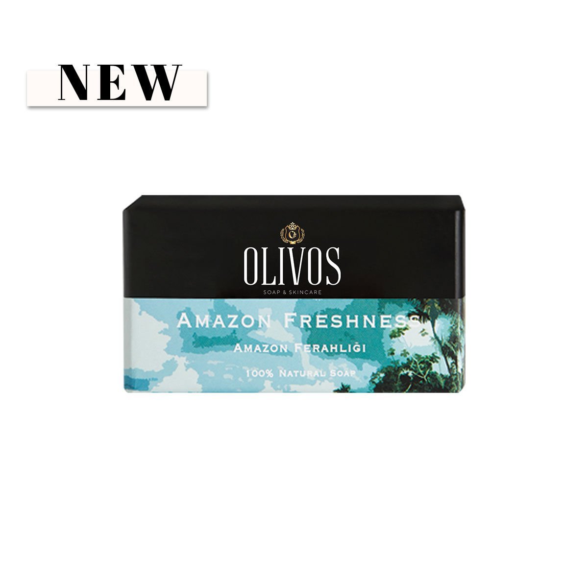 Olivos Parfüm Serisi Amazon Ferahlığı Zeytinyağı Sabunu 250 Gr