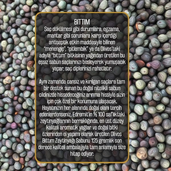 Olivos Bıttım & Zeytinyağı Sabunu 125 GR