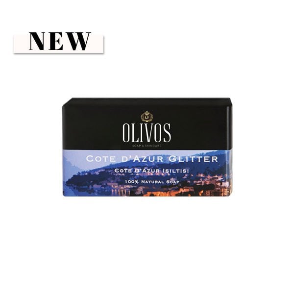 Olivos Parfüm Serisi Cote D'azur Işıltısı Zeytinyağı Sabunu 250 Gr