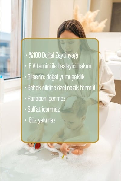 Olivos Bebek Saç ve Vücut Şampuanı 400 ml