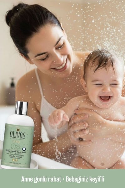 Olivos Bebek Saç ve Vücut Şampuanı 400 ml