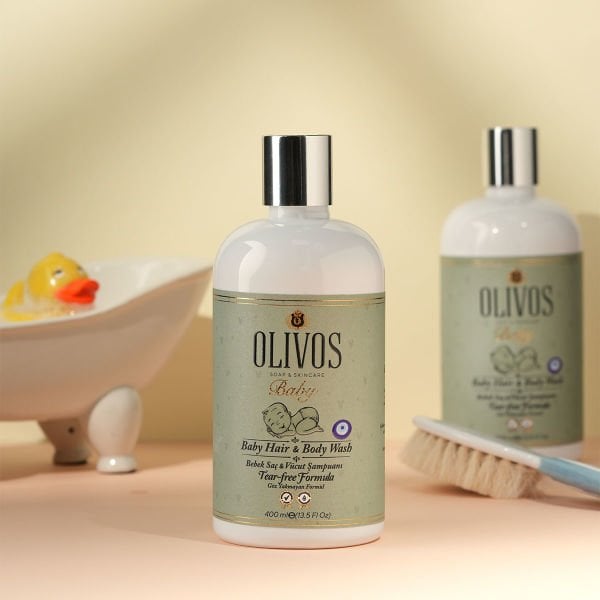 Olivos Bebek Saç ve Vücut Şampuanı 400 ml