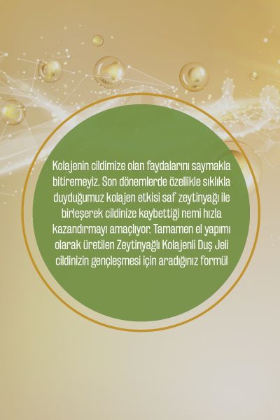 Doğal Zeytinyağlı Kolajenli Banyo Ve Duş Jeli Zeytinyağı Besleyici Cilt Nemlendirici 2 ADET 750ML