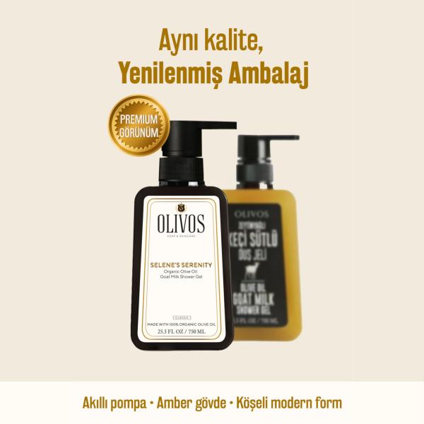 Doğal Zeytinyağlı Keçi Sütlü Banyo Ve Duş Jeli Keçi Sütü Zeytinyağı Cilt Nemlendirici 4 ADET 750ML