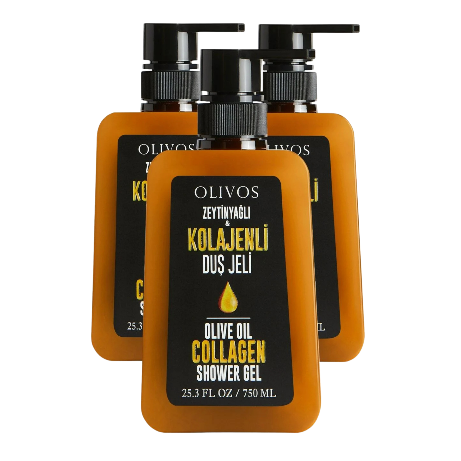 Doğal Zeytinyağlı Keçi Sütlü Banyo Ve Duş Jeli Keçi Sütü Zeytinyağı Cilt Nemlendirici 3 ADET 750ML