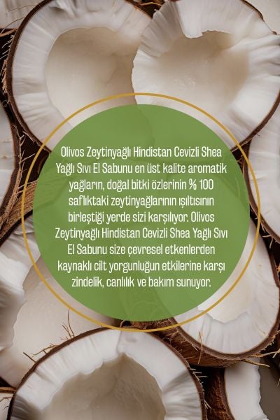 Doğal Zeytinyağlı Hindistan Cevizi Shea Butter Sıvı Sabun Zeytinyağı El Sabunu 4 ADET 450 Ml