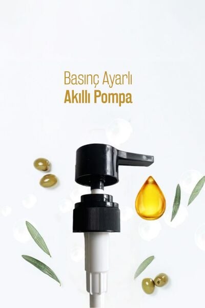 Doğal Zeytinyağlı Ballı Sıvı Sabun Zeytinyağı El Sabunu Yoğun Nemlendirici 4 ADET 450 Ml