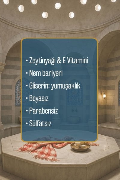 Doğal Zeytinyağlı Hamam Kokulu Sıvı Sabun Zeytinyağı El Sabunu Yoğun Nemlendirici 4 ADET 500 ML