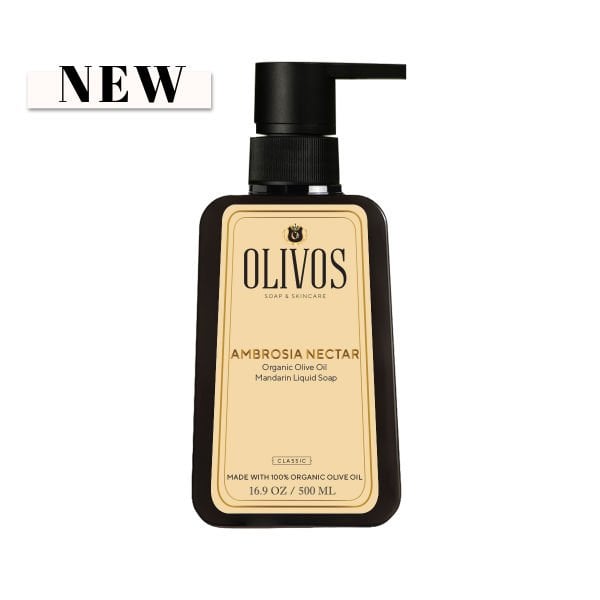 %100 Doğal Zeytinyağlı Mandalina Kokulu Sıvı El Sabun Yoğun Nemlendirici Arındırıcı Bitkisel 500 Ml