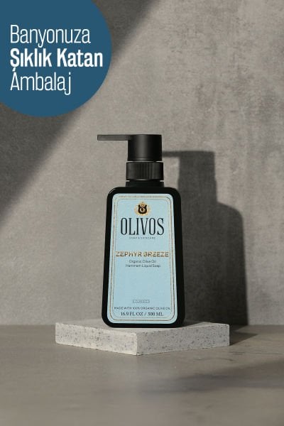 %100 Doğal Zeytinyağlı Hamam Kokulu Sıvı El Sabun Yoğun Nemlendirici Arındırıcı Bitkisel 500 Ml