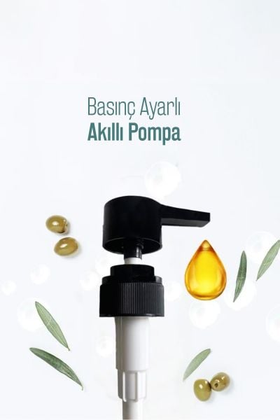%100 Doğal Zeytinyağlı Bergamot Kokulu Sıvı El Sabun Yoğun Nemlendirici Arındırıcı Bitkisel 500 Ml