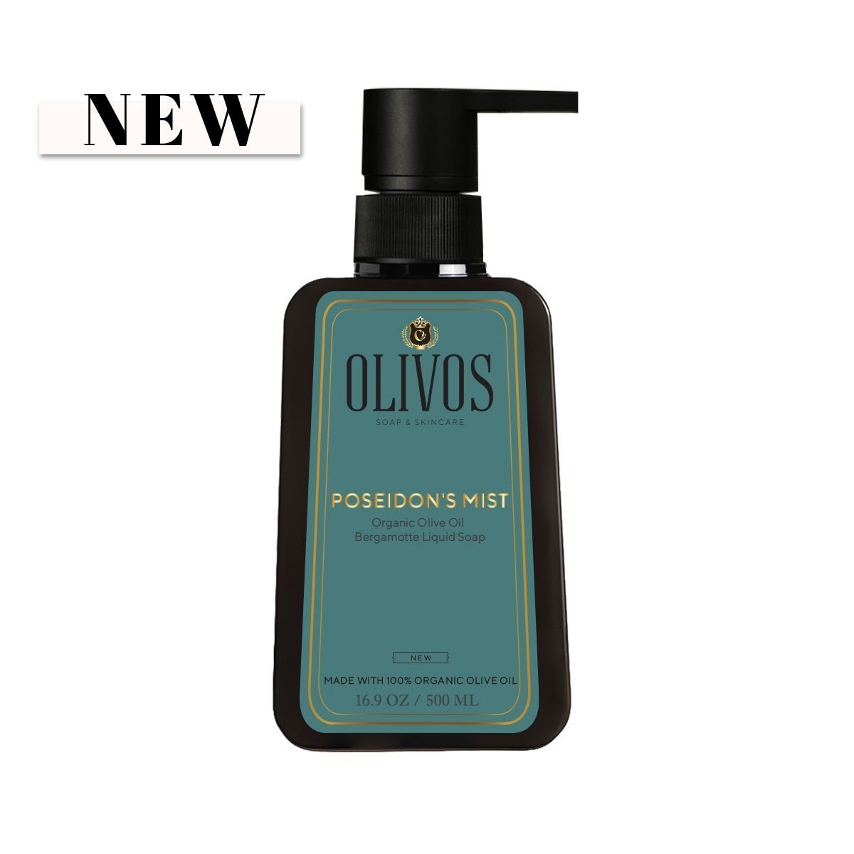 %100 Doğal Zeytinyağlı Bergamot Kokulu Sıvı El Sabun Yoğun Nemlendirici Arındırıcı Bitkisel 500 Ml