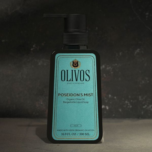 %100 Doğal Zeytinyağlı Bergamot Kokulu Sıvı El Sabun Yoğun Nemlendirici Arındırıcı Bitkisel 500 Ml