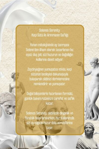 %100 Doğal Keçi Sütü Ve Zeytinyağlı Banyo Ve Duş Jeli Kuru Cilt Nemlendirici Ve Besleyici 750 ml