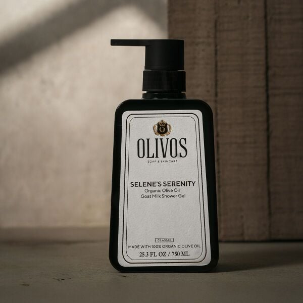 %100 Doğal Keçi Sütü Ve Zeytinyağlı Banyo Ve Duş Jeli Kuru Cilt Nemlendirici Ve Besleyici 750 ml