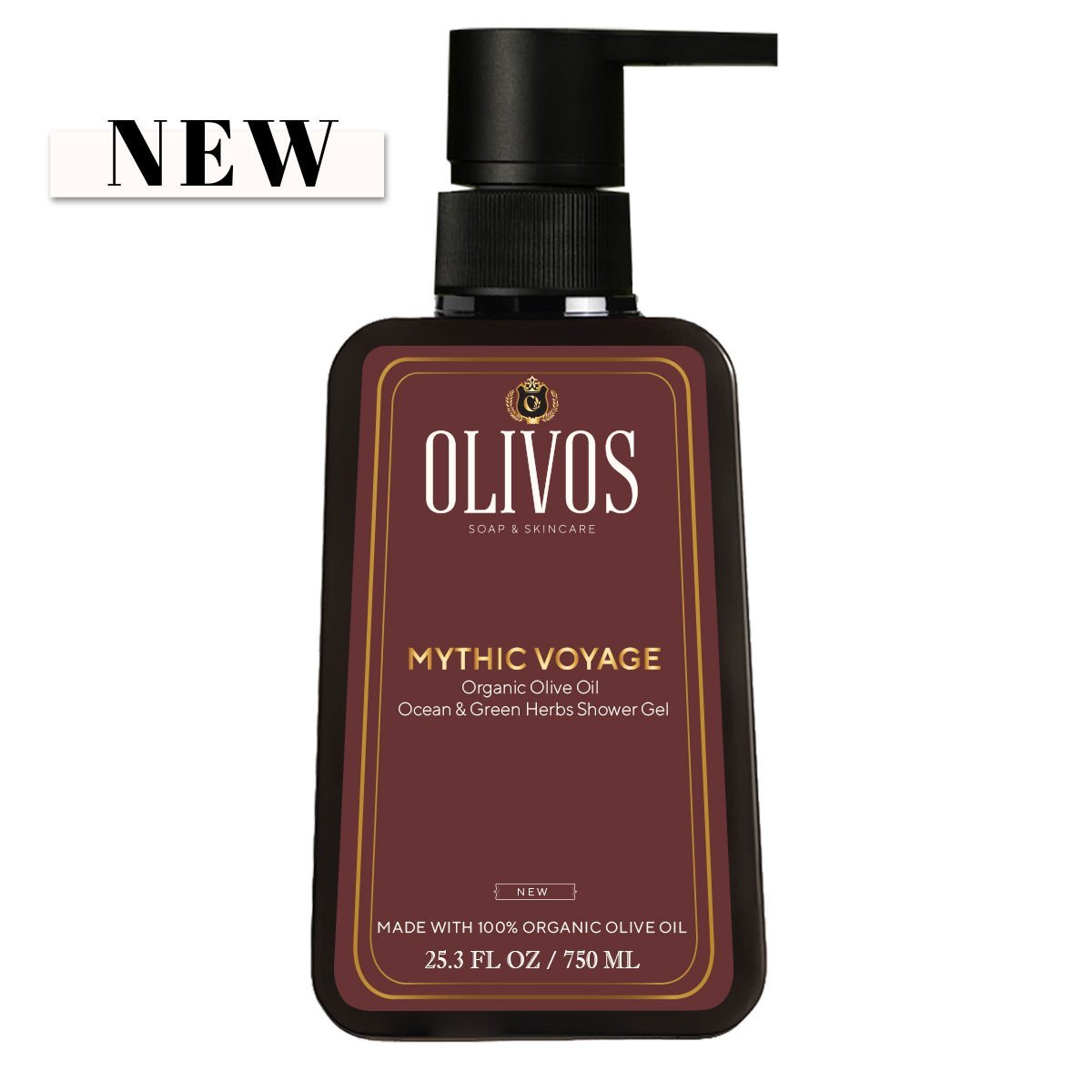 Doğal Okyanus ve Yeşil Bitki Kokulu Zeytinyağlı Banyo Ve Duş Jeli Nemlendirici Ve Besleyici 750 ml