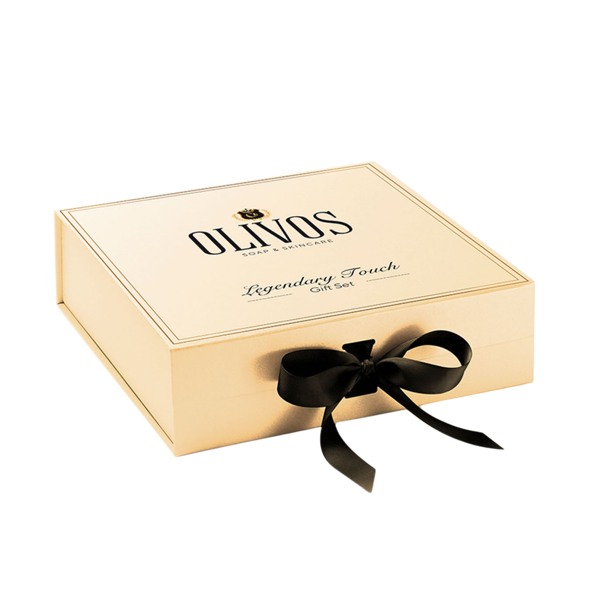 Olivos Legendary Touch Doğal Zeytinyağlı Sabun Seti (Mandalina & Keçi Sütü) | Şık Kutu, Özel Hediye Seçeneği