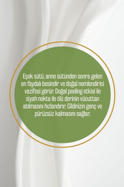 %100 Doğal Eşek Sütü Ve Zeytinyağlı Katı Sabun Eşek Sütlü El Sabunu Yoğun Nemlendirici 150 Gr 2 ADET