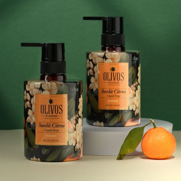 Olivos Sıvı Sabun Sanat Koleksiyonu Deneme Seti: Tablo Gibi Şişe Muhteşem Koku Yoğun Nemlendirici 5 Adet 500 ML