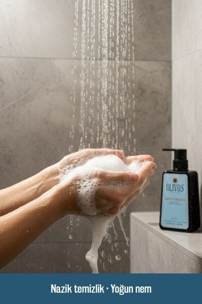 Hamam Kokulu Zeytinyağlı Duş Jeli & El Sabunu Seti – Doğal, Kalıcı Ferahlık (750 ml + 500 ml)