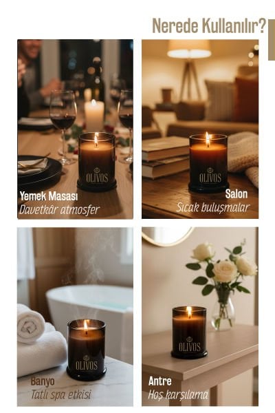 Olivos Mythic Nectar Bal Kokulu Mum 200 g